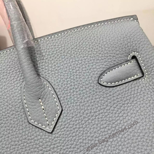 エルメス バーキン35 シエル トゴ ゴールド金具