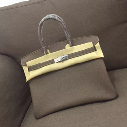 エルメス バーキン35 エトゥープ トゴ シルバー金具