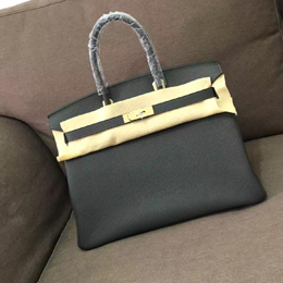 エルメス バーキン35 ブラウン トゴ ゴールド金具