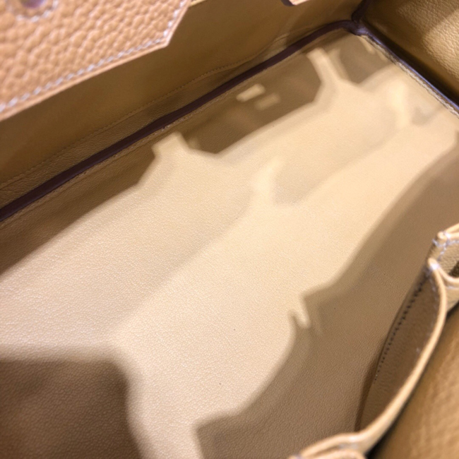 エルメス ショルダーバーキン タバックキャメル トリヨンクレマンス シルバー金具