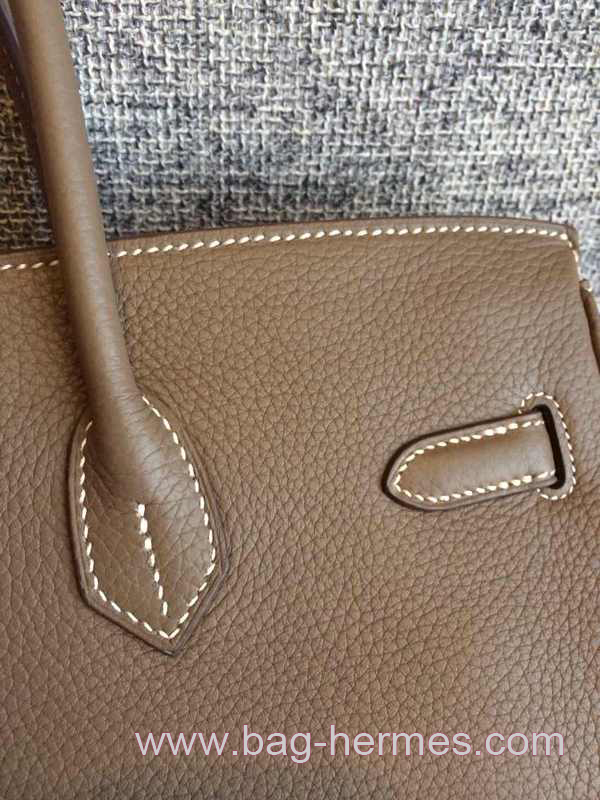 エルメス バーキン50 エトゥープ トゴ ゴールド金具