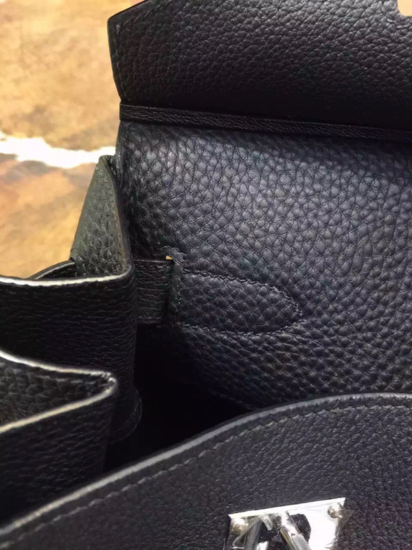 エルメス バーキン50 ブラック トゴ シルバー金具