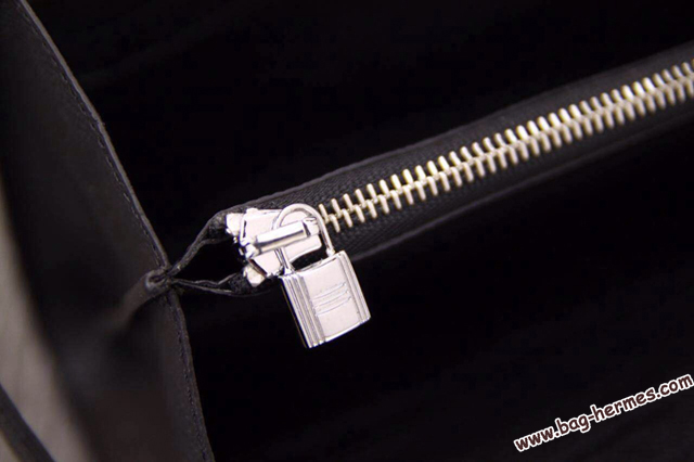 エルメス ケリーウォレットロング ブラック ヴォーエプソン シルバー金具