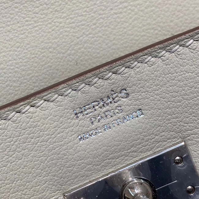 エルメス ケリーウォレットロング クレ シェブルミゾル シルバー金具