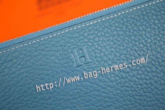 エルメス アザップロング シエル トゴ シルバー金具