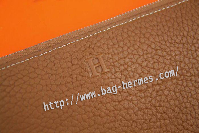 エルメス アザップロング ゴールド トゴ シルバー金具