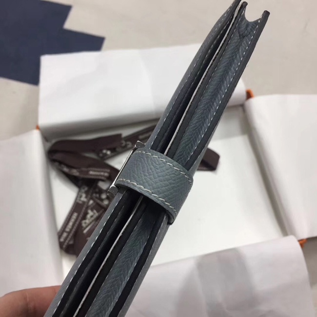 エルメス ベアンスフレ ブルーラン ヴォーエプソン シルバー金具