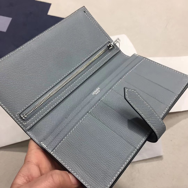 エルメス ベアンスフレ ブルーラン ヴォーエプソン シルバー金具