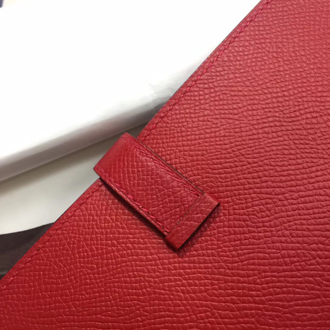 エルメス ベアンスフレ ルビー ヴォーエプソン シルバー金具