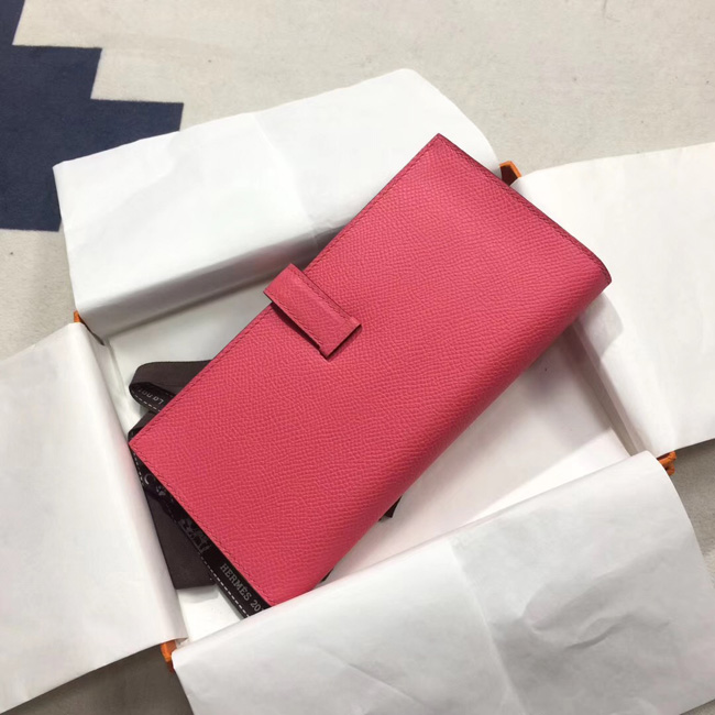 エルメス ベアンスフレ ローズアザレ ヴォーエプソン シルバー金具