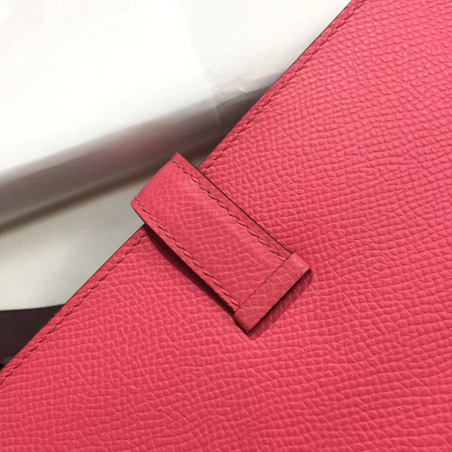 エルメス ベアンスフレ ローズアザレ ヴォーエプソン シルバー金具