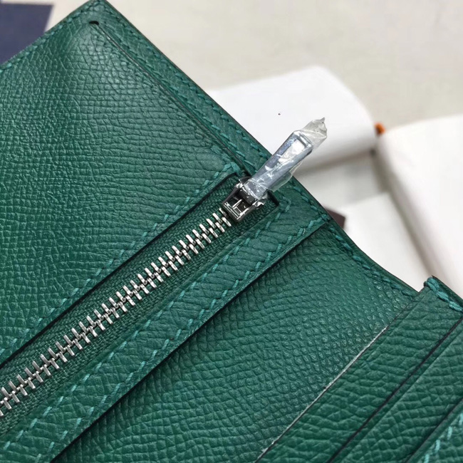 エルメス ベアンスフレ マラカイト ヴォーエプソン シルバー金具