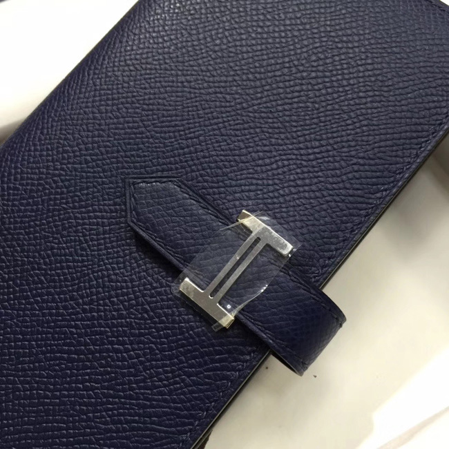エルメス ベアンスフレ ブルードプリュス ヴォーエプソン シルバー金具