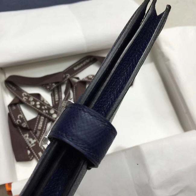 エルメス ベアンスフレ ブルードプリュス ヴォーエプソン シルバー金具