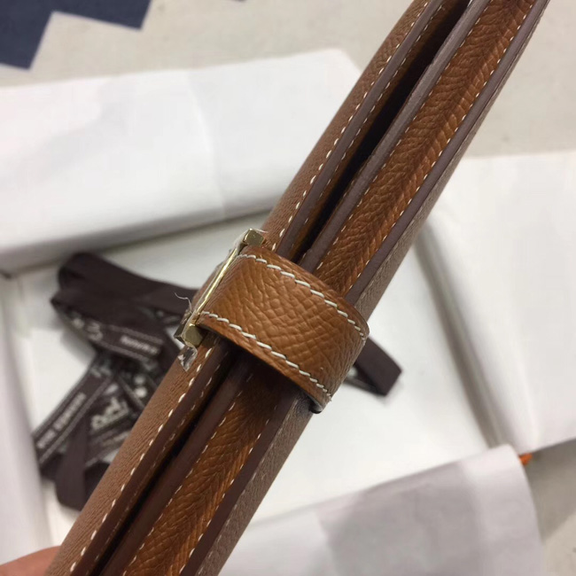 エルメス ベアンスフレ ゴールド ヴォーエプソン ゴールド金具