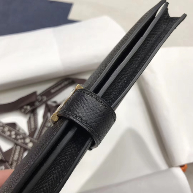 エルメス ベアンスフレ ブラック ヴォーエプソン ゴールド金具