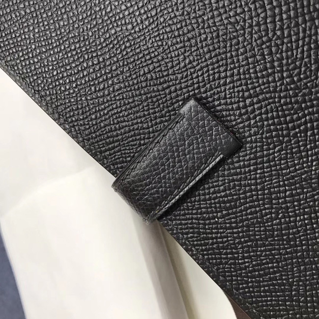 エルメス ベアンスフレ ブラック ヴォーエプソン ゴールド金具