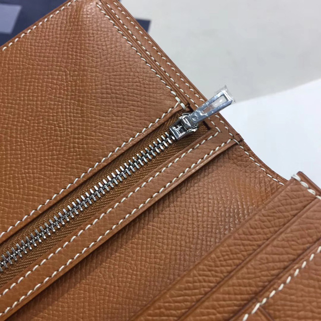 エルメス ベアンスフレ ゴールド ヴォーエプソン シルバー金具