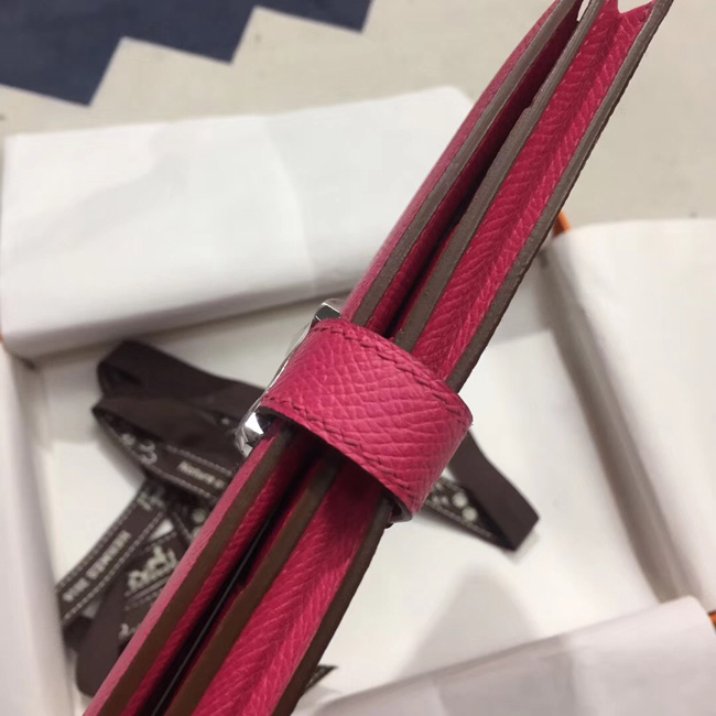 エルメス ベアンスフレ ローズティリアン ヴォーエプソン シルバー金具
