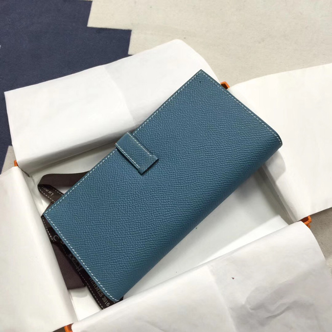 エルメス ベアンスフレ ブルージーン ヴォーエプソン シルバー金具