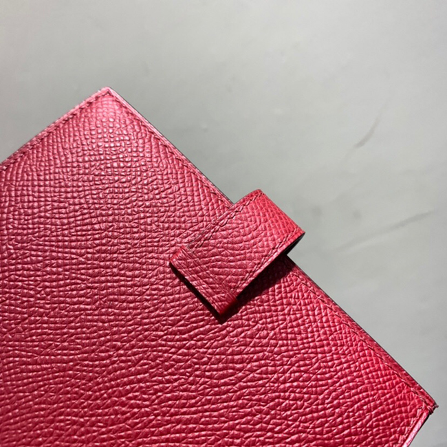 エルメス 財布ベアン ルビー ヴォーエプソン ゴールド金具