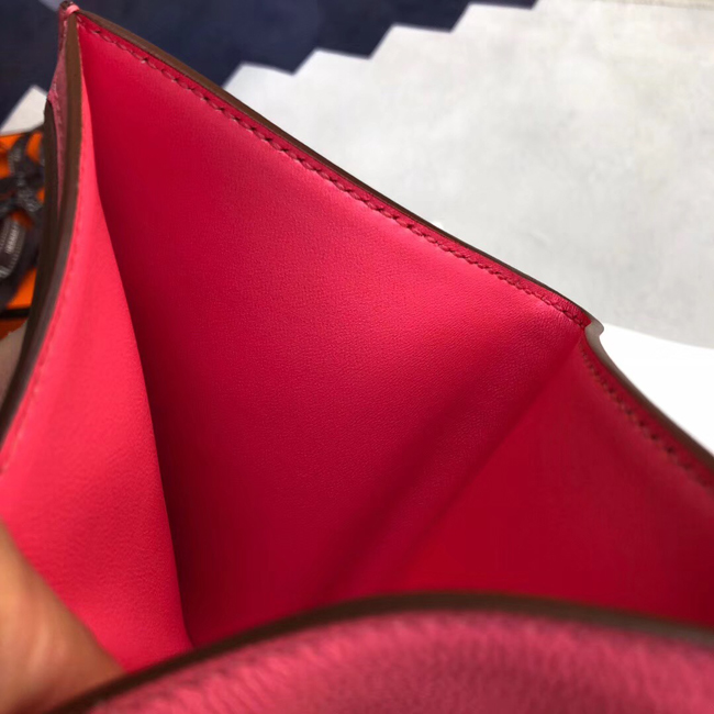 エルメス 財布ベアン ローズアザレ シェブルミゾル ゴールド金具