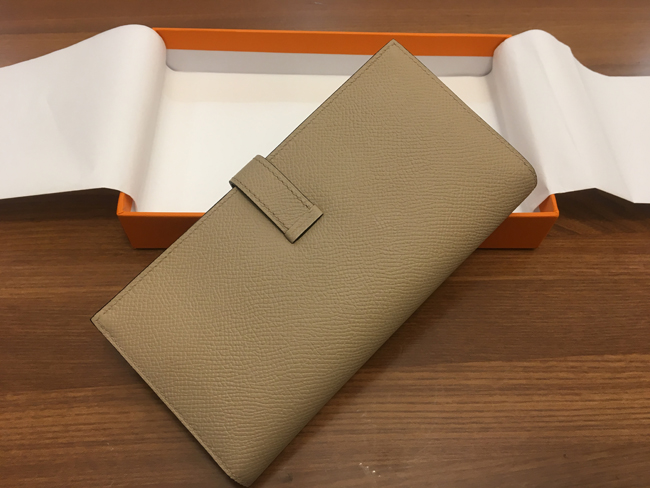 エルメス ベアンスフレ トレンチ ヴォーエプソン ゴールド金具