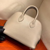 エルメス ボリード1923 18cm シェーブル トレンチ ゴールド金具