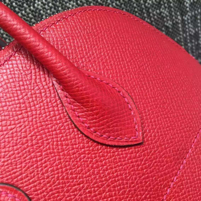 エルメス ボリード27 ルビー ヴォーエプソン シルバー金具