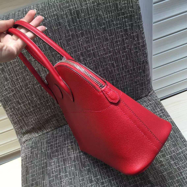 エルメス ボリード27 ルビー ヴォーエプソン シルバー金具