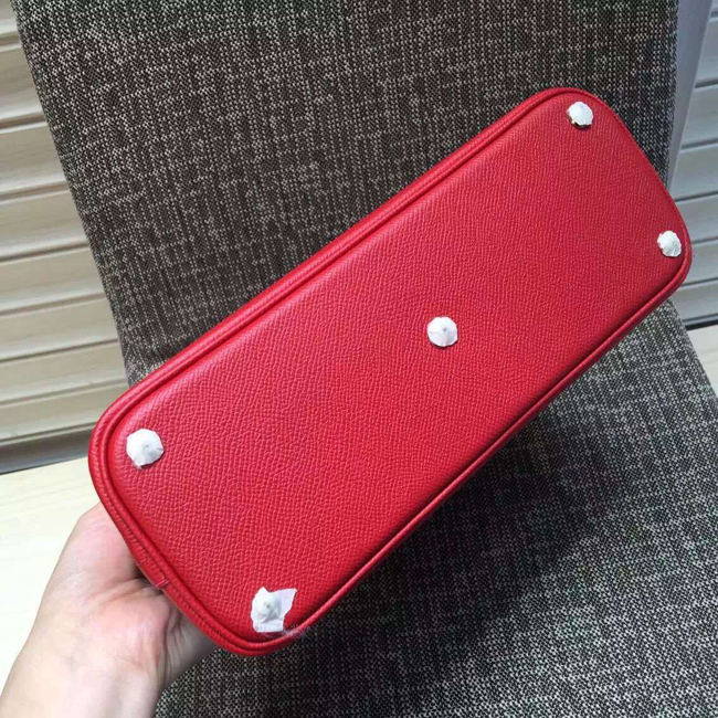 エルメス ボリード27 ルビー ヴォーエプソン シルバー金具