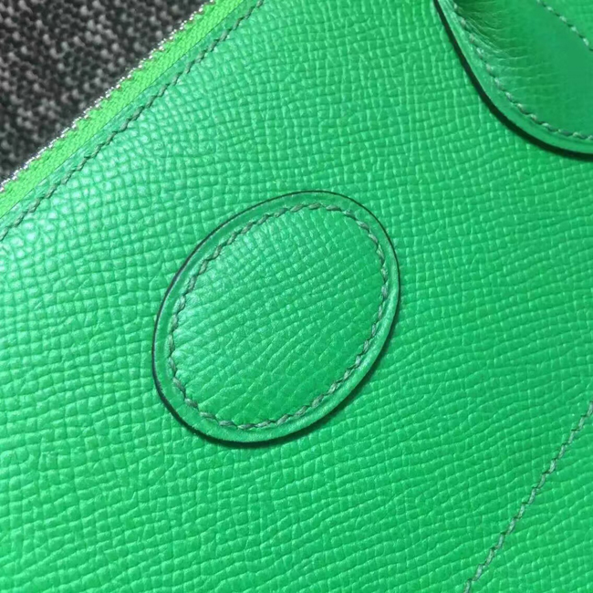 エルメス ボリード27 バンブー ヴォーエプソン シルバー金具