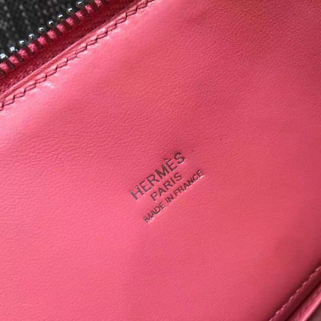 エルメス ボリード27 ローズリップスティック エプソン シルバー金具