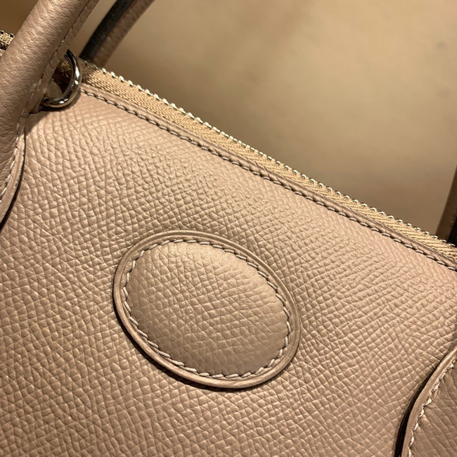 エルメス ボリード27 アルジル ヴォーエプソン シルバー金具