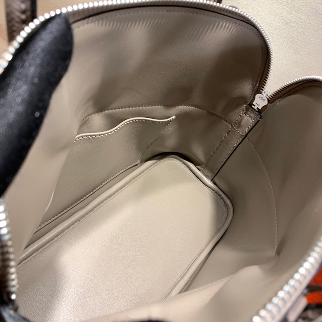 エルメス ボリード27 アルジル ヴォーエプソン シルバー金具