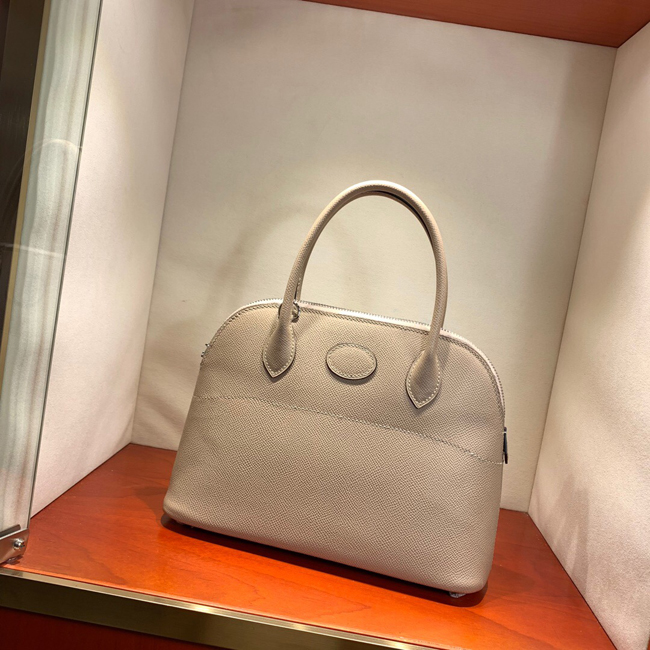 エルメス ボリード27 トレンチ ヴォーエプソン シルバー金具