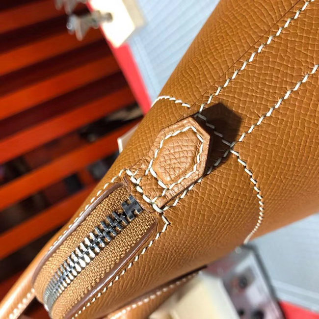エルメス ボリード27 トフィ ヴォーエプソン シルバー金具