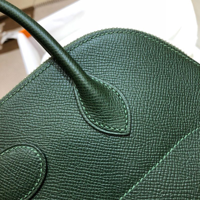 エルメス ボリード31 ヴェールアングレ ヴォーエプソン シルバー金具
