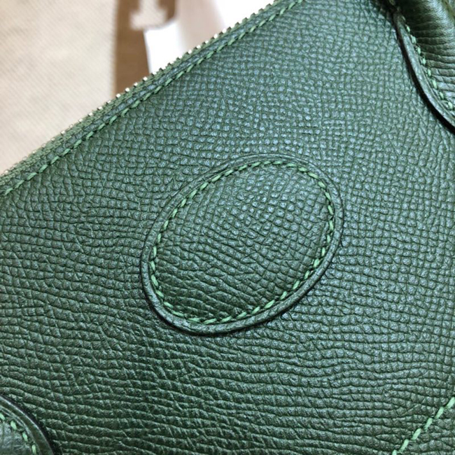 エルメス ボリード31 ヴェールアングレ ヴォーエプソン シルバー金具