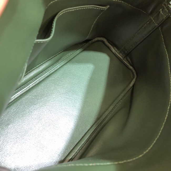 エルメス ボリード31 ヴェールアングレ ヴォーエプソン シルバー金具