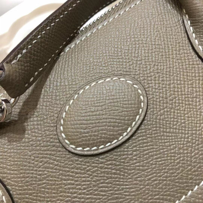 エルメス ボリード31 エトゥープ ヴォーエプソン シルバー金具