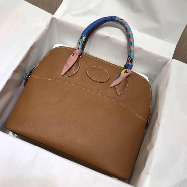 エルメス ボリード31 ゴールド ヴォーエプソン シルバー金具