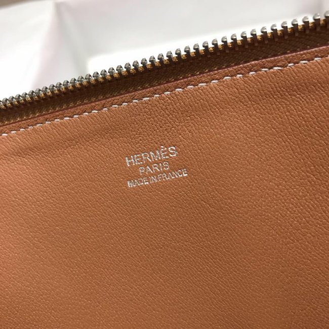 エルメス ボリード31 ゴールド ヴォーエプソン シルバー金具