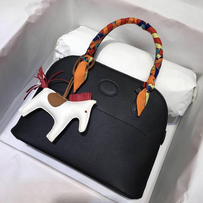 エルメス ボリード31 ブラック ヴォーエプソン シルバー金具