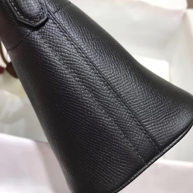 エルメス ボリード31 ブラック ヴォーエプソン シルバー金具