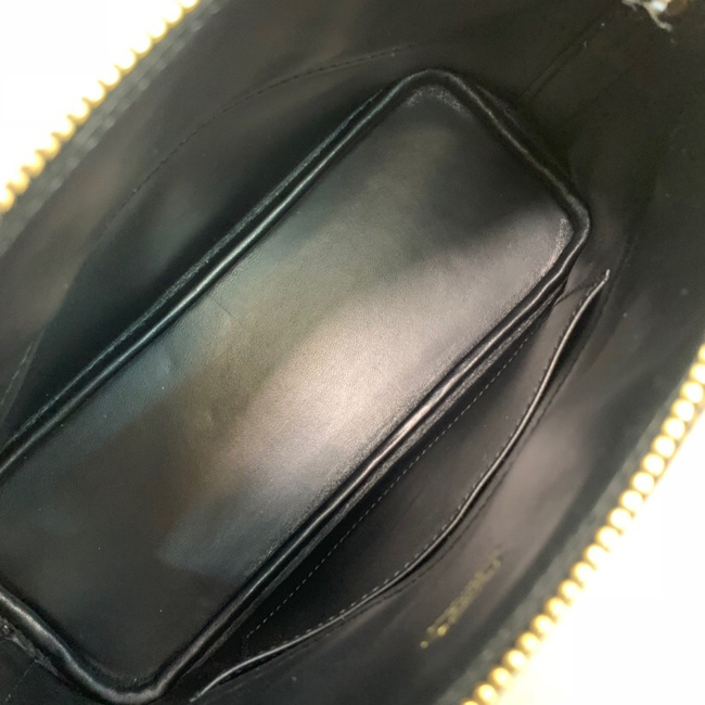 エルメス ボリード31 ブラック リザード ゴールド金具