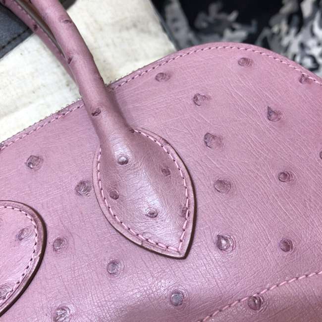 エルメス ボリード31 リラ オーストリッチ シルバー金具