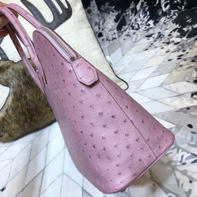 エルメス ボリード31 リラ オーストリッチ シルバー金具