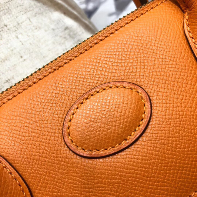 エルメス ボリード31 オレンジ ヴォーエプソン ゴールド金具