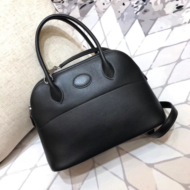 エルメス ボリード31 ブラック スイフト シルバー金具